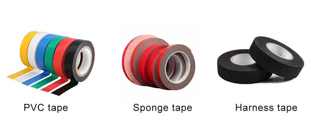 PVC tape, sponge tape, wire harness tape