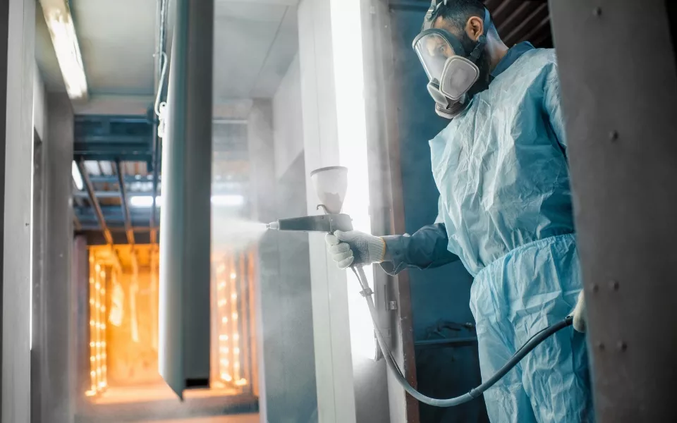 Spray-Masking